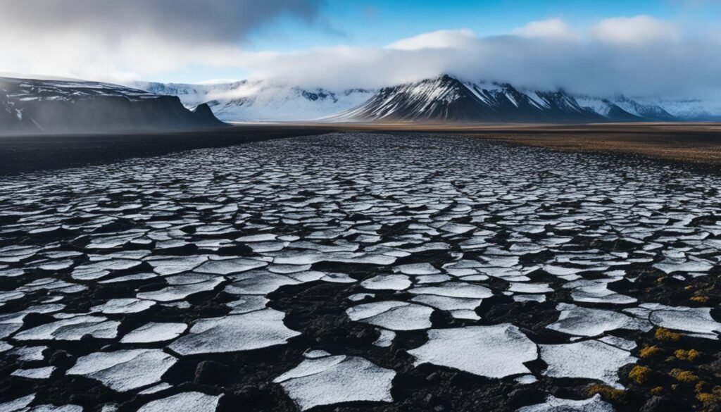 Icelandic volcanic landscapes